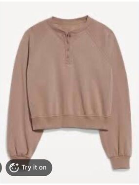 Old Navy cropped sweatshirt